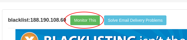 Monitoring von MXToolbox für die IPv4 Adresse des Mailservers aktivieren